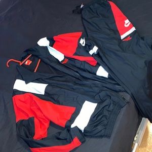 Vintage Nike-KITH collaboration jogging trainer suit